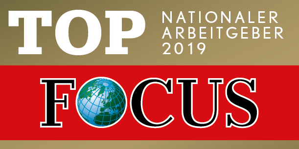 Focus Siegel 2019 Top Arbeitgeber