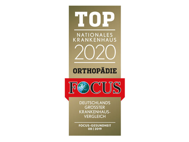 Top nationales Krankenhaus für Orthopädie