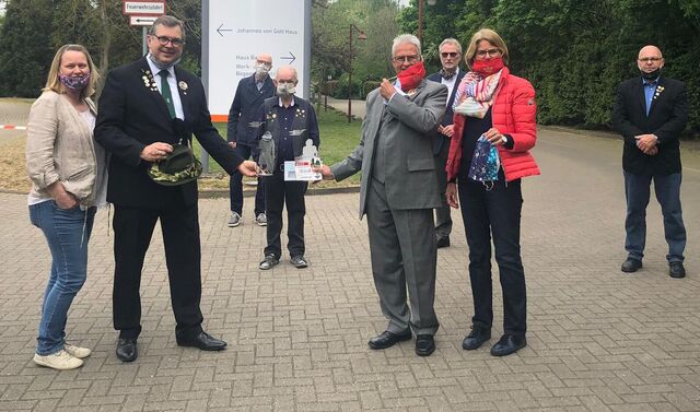 Susanne und Edelbert Jansen, Wilfried Gaul-Canjé, Charly Kretschmer, S.M. Kurt und Beate Koenemann, Udo Bolz und Stefan Geister