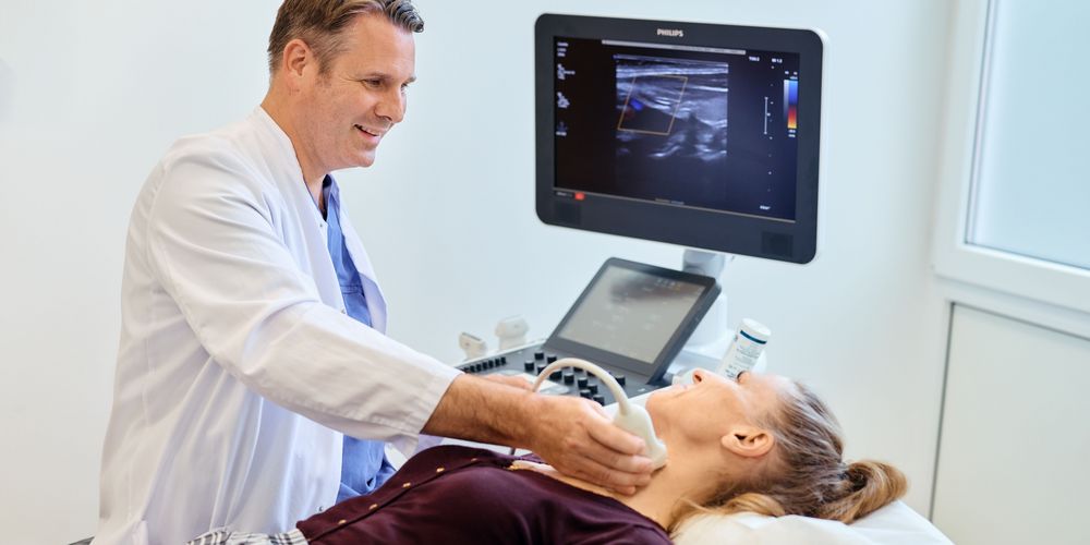Vergrößerung der Schilddrüse: Diagnose und Untersuchung