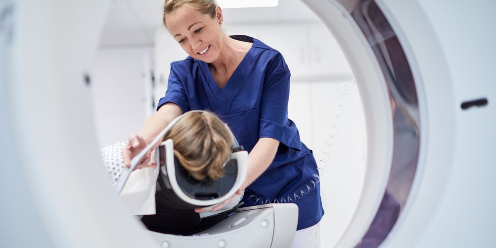 Diagnose von Speiseröhrenkrebs durch eine Computertomografie