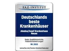 F.A.Z.-Institut: Deutschlands beste Krankenhäuser 2022